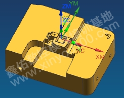 扣手模具編程-加工中心UG編程培訓班級-學員作品