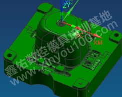 壓鑄模具后模編程-UG加工中心編程培訓(xùn)班級-學(xué)員作品